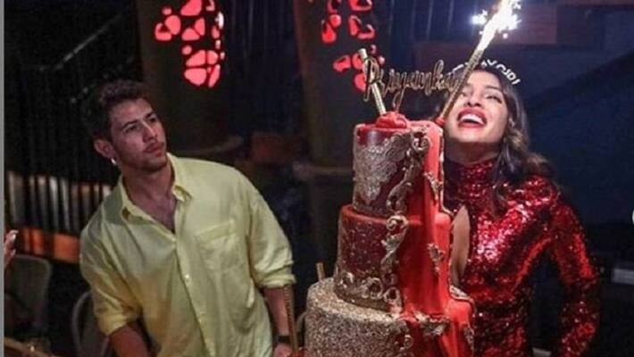 Nick Jonas paid Rs 3.5 lakh for Priyanka Chopra birthday cake Nick Jonas paid Rs 3.5 lakh for Priyanka Chopra birthday cake