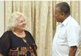 Che Guevara daughter meets Kerala chief minister Pinarayi Vijayan