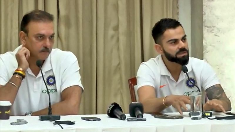 ఐపీఎల్ 2020 సీజన్ ముగిసిన తర్వాత రోహిత్ శర్మ, ఆస్ట్రేలియాకి నేరుగా రాకపోవడం... రోహిత్ ఎందుకు రాలేదో కూడా తనకి తెలియదని విరాట్ కోహ్లీ కామెంట్ చేయడం హాట్ టాపిక్ అయ్యాయి. అయితే ఎట్టకేలకు వీరిద్దరి మధ్య మనస్పర్థలు తొలిగిపోయి, మంచి స్నేహం కుదిరింది.