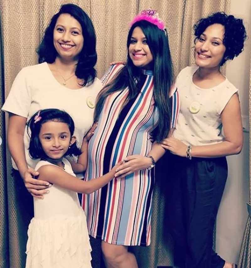 Maja Talkies fame swetha Changappa baby shower Photo gallery