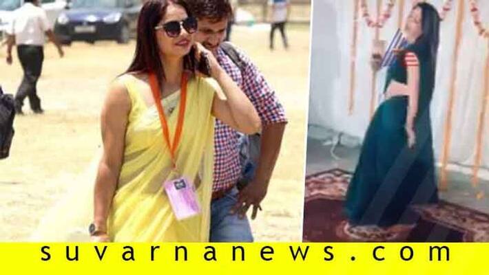 Internet sensation Reena Dwivedi dances to Sapna Choudhary song video goes viral Internet sensation Reena Dwivedi dances to Sapna Choudhary song video goes viral