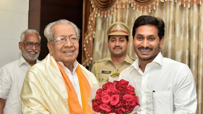ap cm ys jagan met governor bb harichandan ap cm ys jagan met governor bb harichandan
