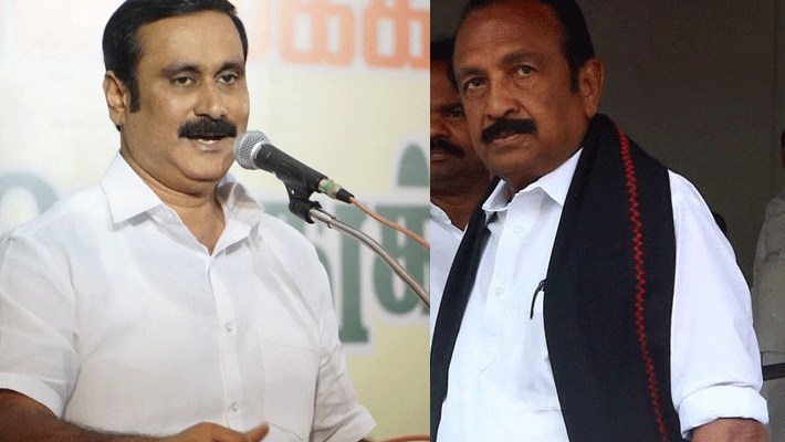 Vaiko showing action in Parliament Vaiko showing action in Parliament
