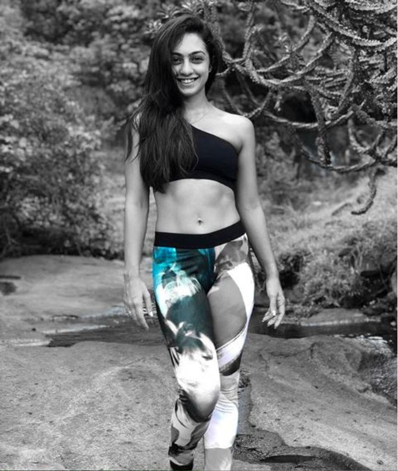 TV actress Abigail Pande posts a topless picture while doing yoga goes viral