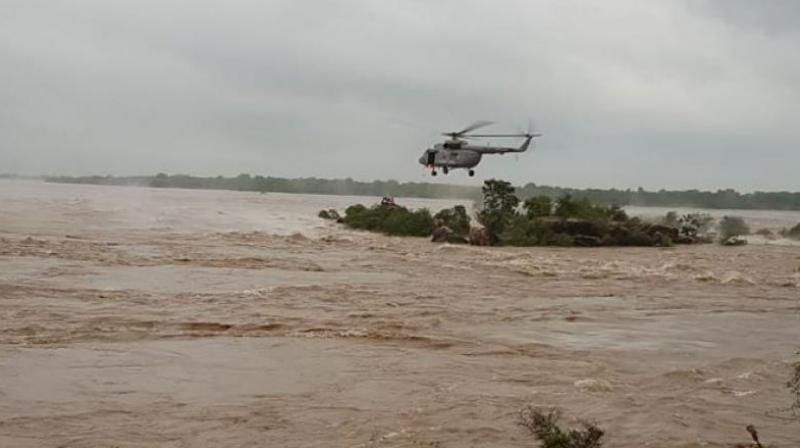 heavy rainfalls across the country; MP and Maharstra to see heavy showers