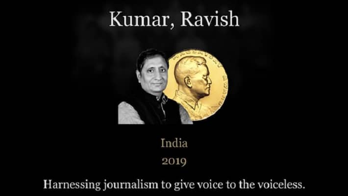 NDTV Managing Editor Ravish Kumar Wins Magsaysay Award NDTV Managing Editor Ravish Kumar Wins Magsaysay Award