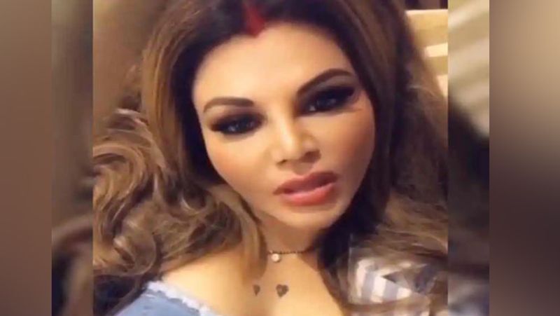 Rakhi sawant Promote Gandi Baat Season 3 With Sindoor