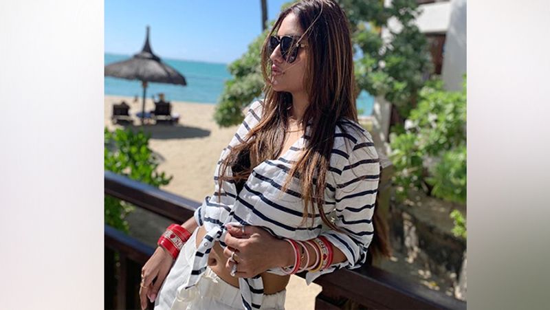 TMC Sansad Nusrat jahah Shared honeymoon photos With husband nikhil jain