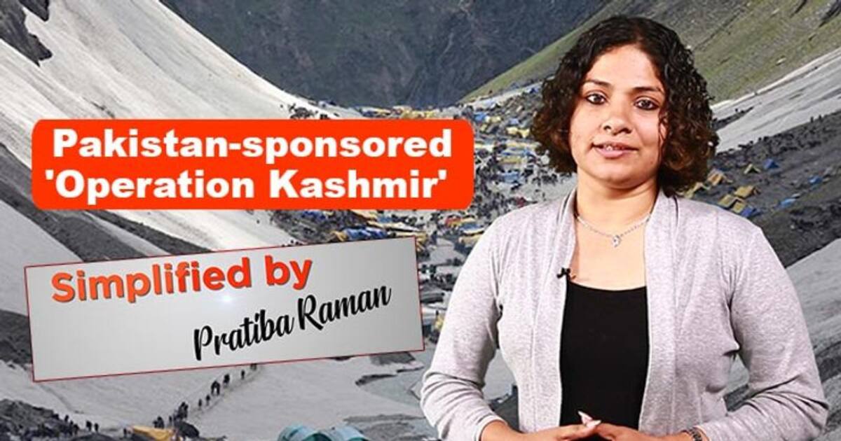 Kashmir under threat Pakistansponsored terrorism brings life to