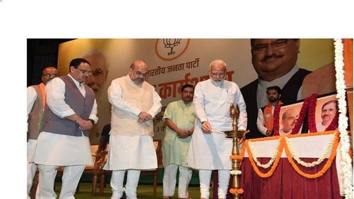 BJP Scaled New Heights Due To Ideology, Not Family PM Modi To BJP Lawmakers BJP Scaled New Heights Due To Ideology, Not Family PM Modi To BJP Lawmakers