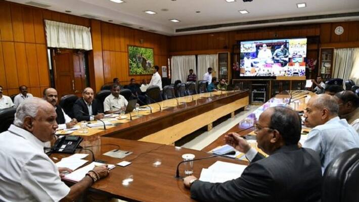 CM Yediyurappa appraise PM Modi on the flood situation seek release of funds for state CM Yediyurappa appraise PM Modi on the flood situation seek release of funds for state