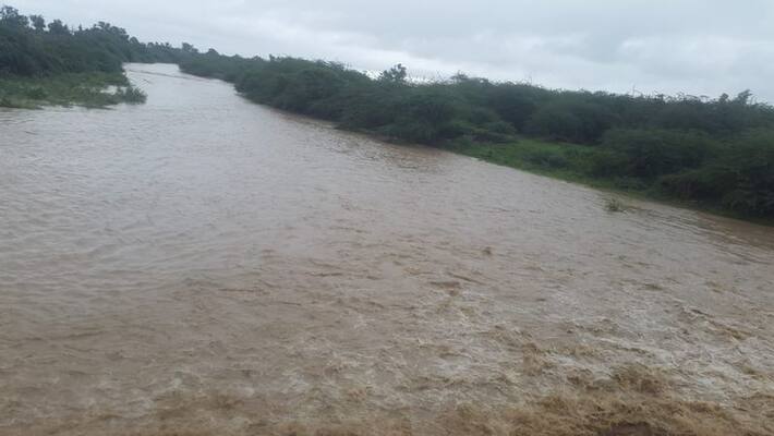 Bridge in Shivamogga drown after 30 years Bridge in Shivamogga drown after 30 years