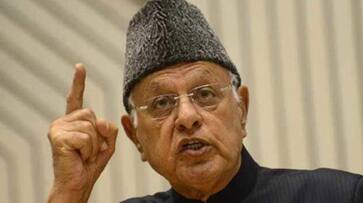 Article 350 scrapped A concerned opposition shouts 'Where is Farooq Abdullah?'