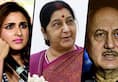 Sushma Swaraj no more: Bollywood celebs mourn BJP leader's demise