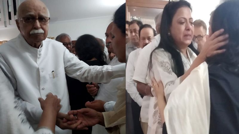 Sushma Swaraj Death PM modi And Amit Shah condolence photos