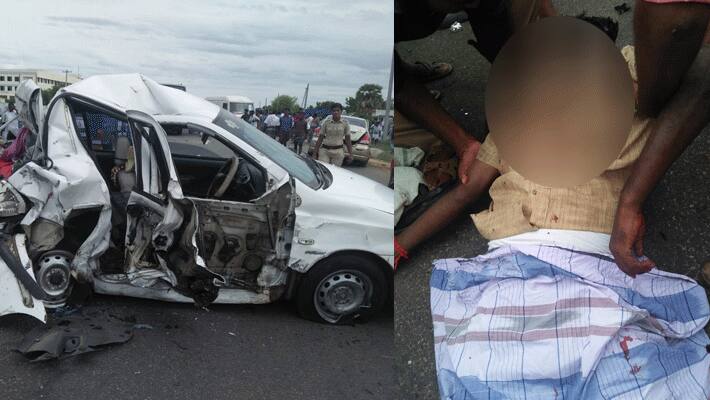 pudukkottai 7 more cars accident...6 people killed