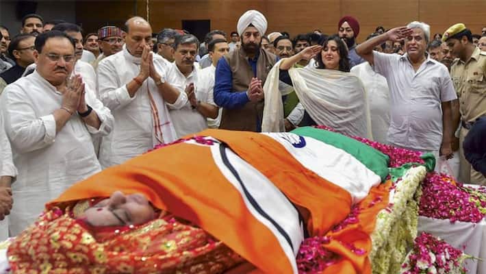 Man who tweeted about sushma swaraj death 16 days before Man who tweeted about sushma swaraj death 16 days before