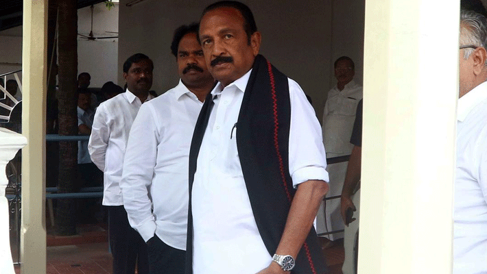 Vaiko crying with Defense Minister Rajnath Singh, Urgent letter Vaiko crying with Defense Minister Rajnath Singh, Urgent letter