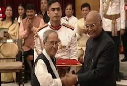 highest civil award bharat ratna given to ex president pranab mukharjee