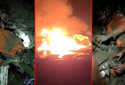 IAF Sukhoi fighter jet crashes in Assam pilots eject safely