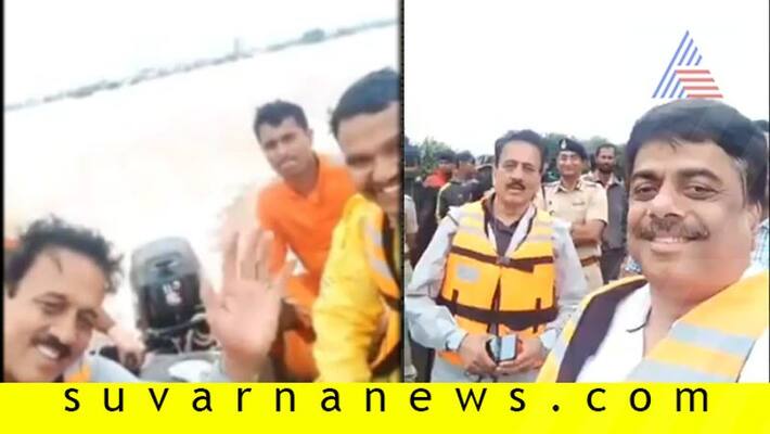 Maharashtra minister lands in row over selfie videos during flood survey Maharashtra minister lands in row over selfie videos during flood survey