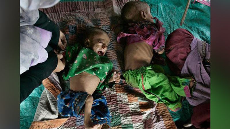 Shocking photos revealing hungry children in Pakistan