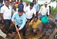 Karnataka: BJP MLA oars coracle in shallow waters, gets trolled