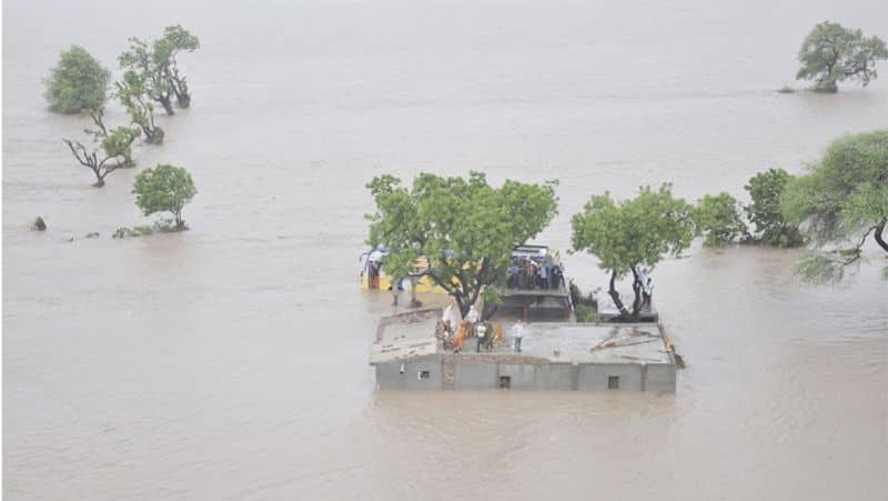 The Karnataka government on Saturday (August 10) pegged the damage inflicted by torrential downpour and subsequent floods in the state at Rs 6,000 crore even as the toll from various rain-related incidents stood at 24. Yediyurappa said this was the "biggest calamity" in 45 years adding his government has sought Rs 3,000 crore as relief from the Centre.