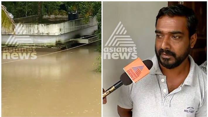 kozhikode poonor river water level rises people in distress kozhikode poonor river water level rises people in distress