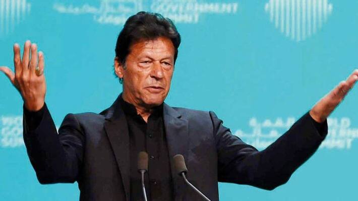 imran khan blames rss for article 370 in jammu kashmir, bjp hit back imran khan blames rss for article 370 in jammu kashmir, bjp hit back
