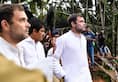 Kerala floods: Congress leader Rahul Gandhi visits Wayanad; urges Modi govt to provide support