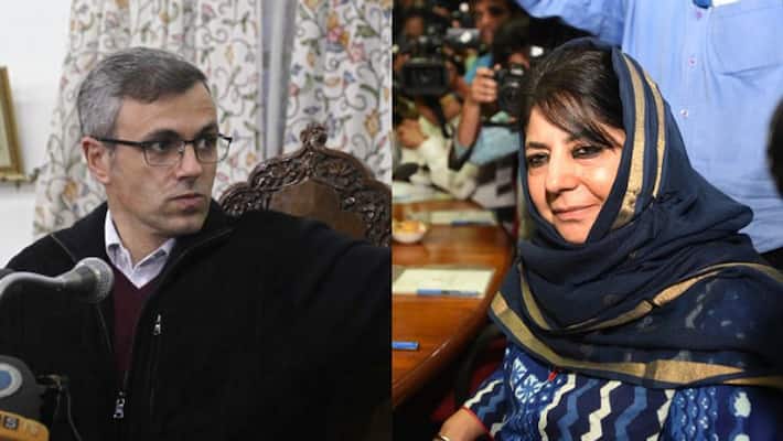 Omar Abdullah and Mehbooba Mufti separated after having verbal spat Omar Abdullah and Mehbooba Mufti separated after having verbal spat