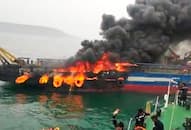 Visakhapatnam: Ship catches fire; 1 missing, 29 rescued