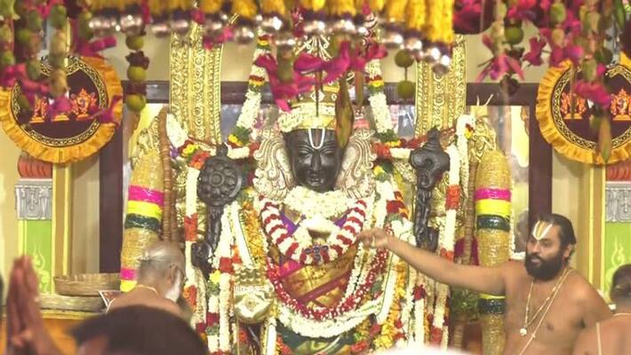 athivarathar to be kept in ananthasaras pond tonight athivarathar to be kept in ananthasaras pond tonight