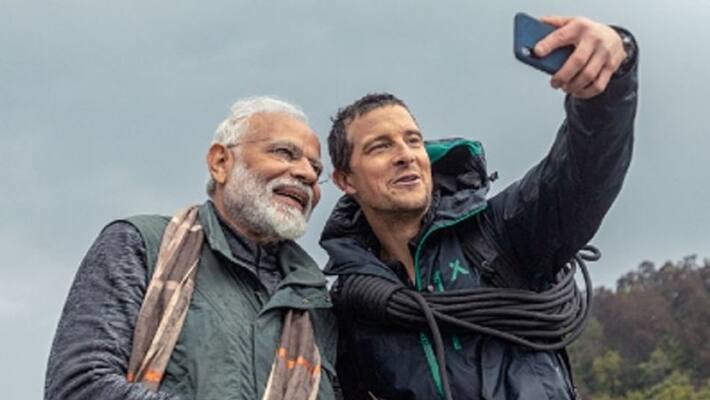 bear gyrlls about modi participating man verse wild show bear gyrlls about modi participating man verse wild show