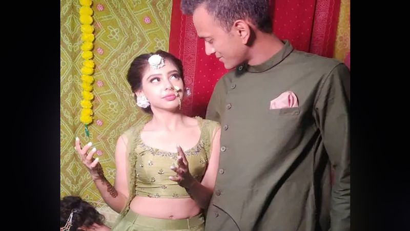 Tv Actress Niti tylor mehandi ceremony Photos viral