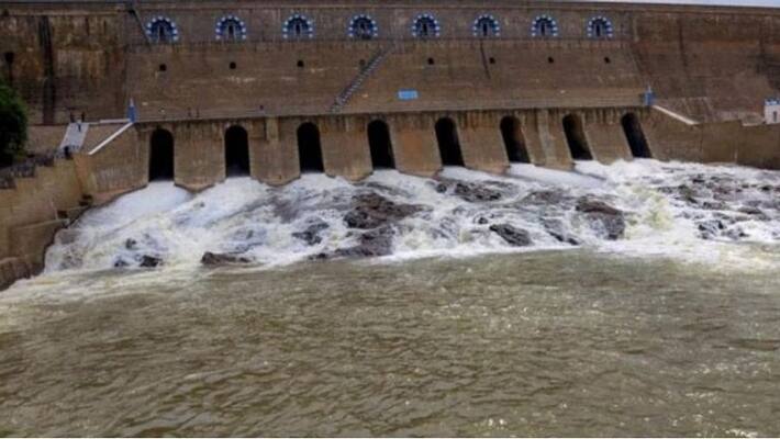 Mettur dam water level rises 16 feet in 48 hours Mettur dam water level rises 16 feet in 48 hours