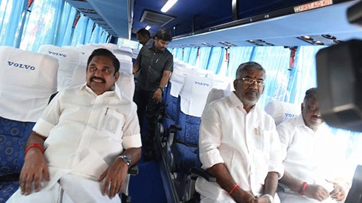 Edappadi palanisamy started 500 new buses