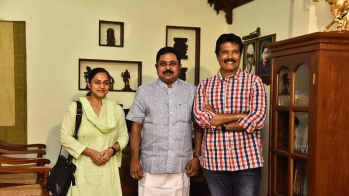 actress vinodhini join ttv party actress vinodhini join ttv party
