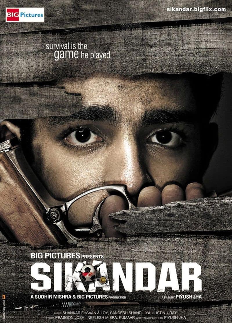 Sikander: Piyush Jha's 2009 film features Parzan Dastur in the titular role with R Madhavan, Sanjay Suri and Ayesha Kapoor in pivotal roles. The film has terrorism in the Indian state of Jammu and Kashmir as its backdrop.