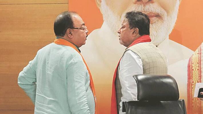 Trinamool Congress, its four-time MLA and former Kolkata Mayor Sovan Chatterjee joined BJP