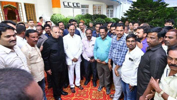kcr governor meeting: kcr reacts on inter students suicide issue