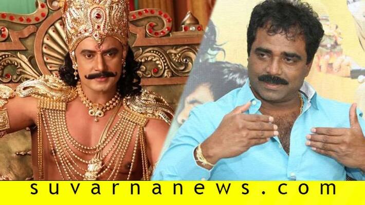 Munirathna Kurukshetra hits box office 100 crore Darshan celebrates with team Munirathna Kurukshetra hits box office 100 crore Darshan celebrates with team