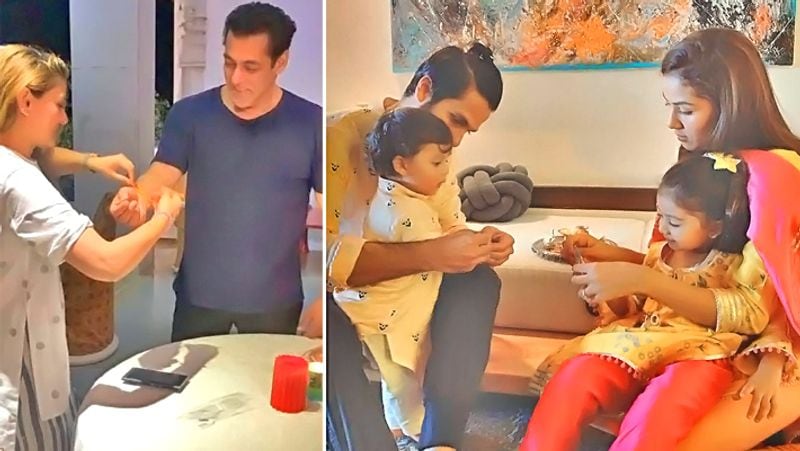Salman Khan and Other Bollywood Celebs Rakhi Photos