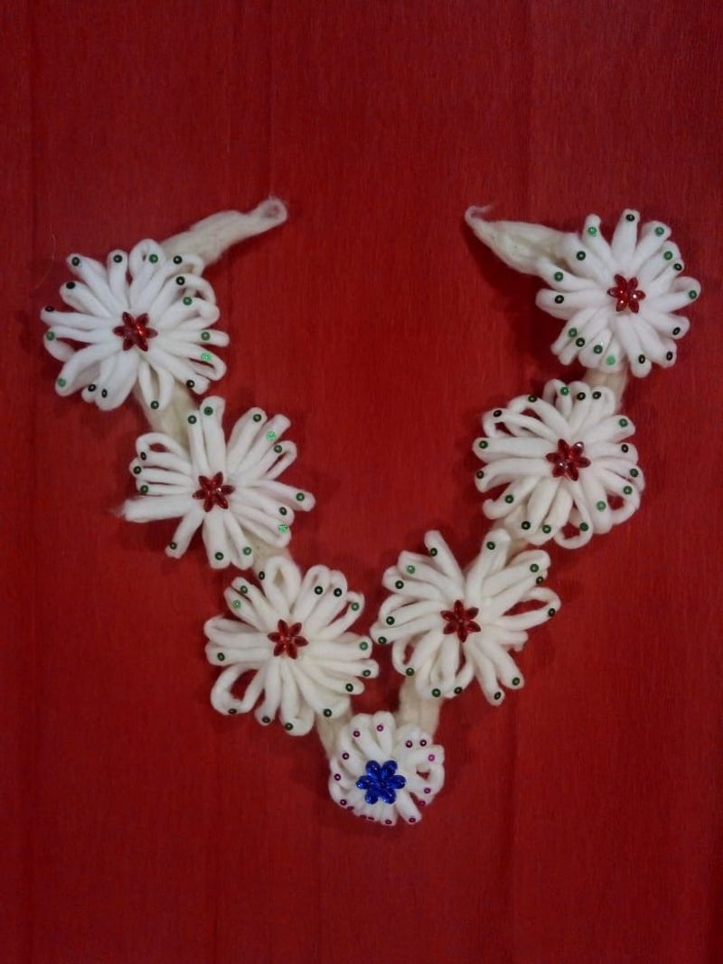 gejje vastra designs created by Savita Guruprasad of Bengaluru