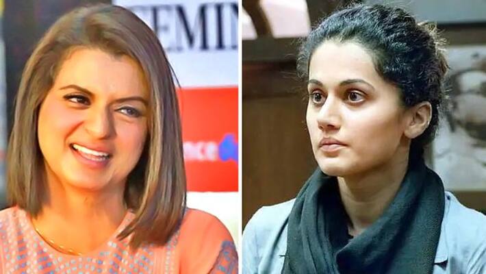 Kangana Ranaut Sister Angry on Mission Mangal Actress Taapsee Pannu Kangana Ranaut Sister Angry on Mission Mangal Actress Taapsee Pannu