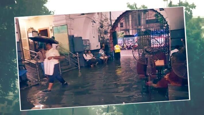 Heavy rains flood Kolkata hospital, several life-saving drugs, oxygen cylinders damaged bpsb Heavy rains flood Kolkata hospital, several life-saving drugs, oxygen cylinders damaged bpsb