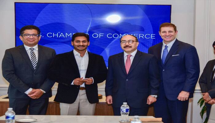 CM YS Jagan Participation in US India Business Council Round Table Conference at Washington
