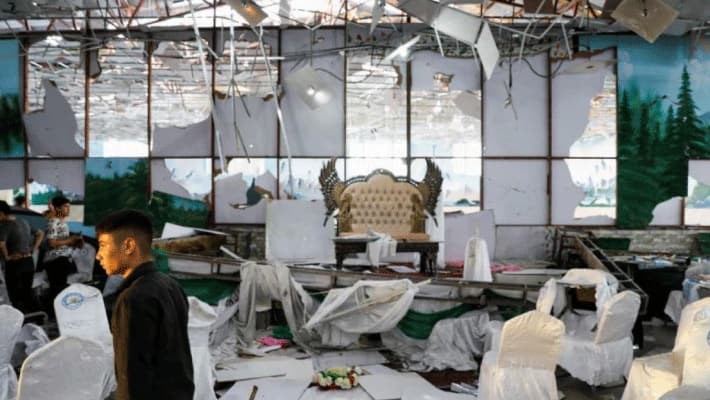 Explosion Targets Wedding Hall In Kabul... 63 people Killed