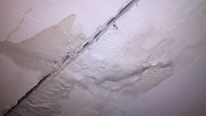 broken roof particles in nirmal mro office broken roof particles in nirmal mro office